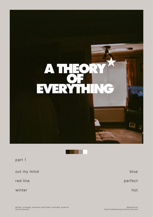 A THEORY* OF EVERYTHING Limited Edition A3 Art Print [Signed!]